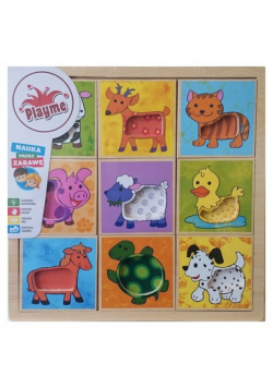 Puzzle zwierzęta 9