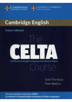 The CELTA Course Trainer's Manual