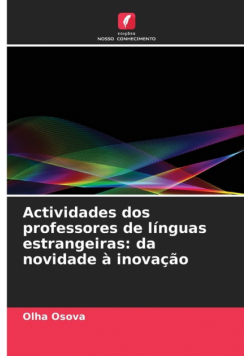 Actividades dos professores de línguas estrangeiras