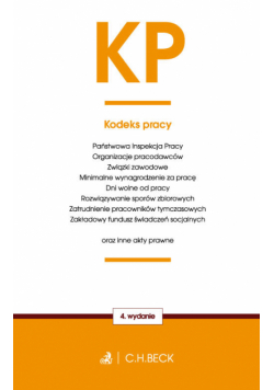 Kodeks pracy oraz inne akty prawne
