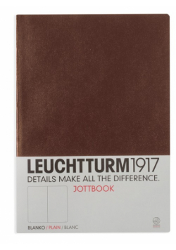 Notatnik Leuchtturm1917 Jottbook A4 gładki 60 kartek tabaka
