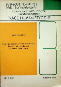 Prace humanistyczne