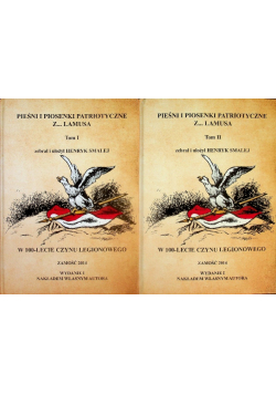 Pieśni i piosenki patriotyczne z lamusa Tom 1 i 2