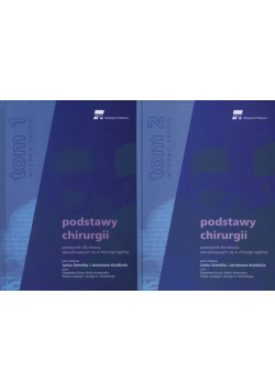 Podstawy chirurgii Tom 1 i 2 + indeks CD
