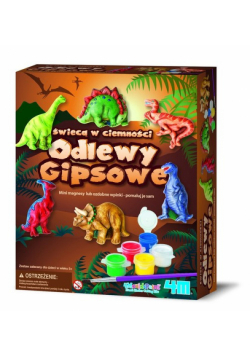 Odlewy gipsowe - Dinozaury