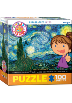 Puzzle 100 Smartkids Van Gogh Starry Night 6100-1204
