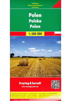 Polska mapa 1:500 000 Freytag & Berndt