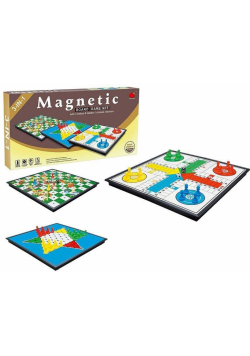 Zestaw gier magnetycznych 3w1