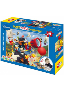 Puzzle dwustronne Myszka Miki 108