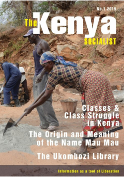 The Kenya Socialist Vol. 1