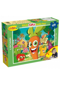 Puzzle dwustronne 108 Carotina