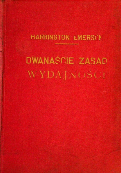 Dwanaście zasad wydajności 1925 r.