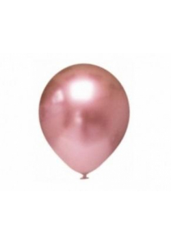 Balony chromowane różowo-złoty 30,5cm 10szt