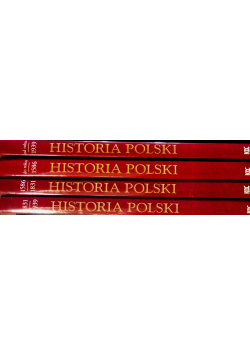 Historia Polski Tom 1 do 4