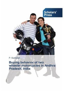 Buying behavior of two wheeler motorcycles in Andhra Pradesh, India