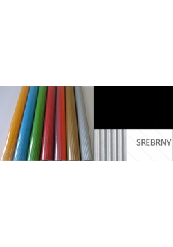 R1726 - Tektura falista „E” rolka 50cm x 70cm. kolor srebrny