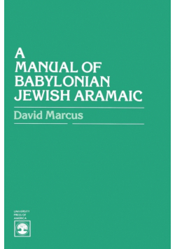 A Manual of Babylonian Jewish Aramaic