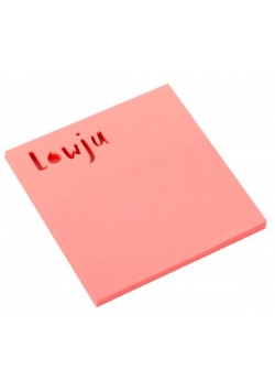 Notes samoprzylepny 75x75mm Lowju D.RECT