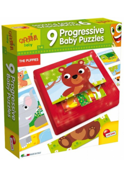 Carotina baby 9 Progressive baby puzzles