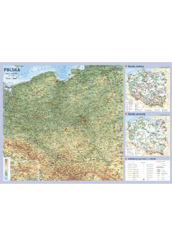 Europa ścienna mapa podręczna