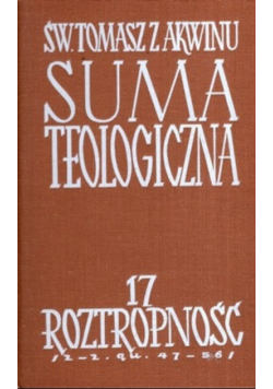 Suma teologiczna Tom 17 Roztropność