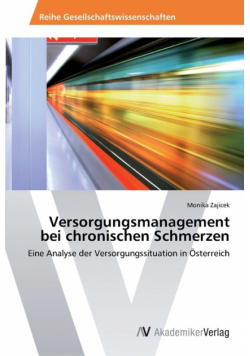 Versorgungsmanagement bei chronischen Schmerzen