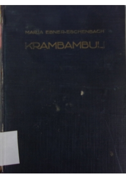 Krambambuli,1930