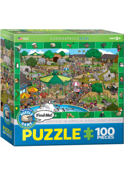 Puzzle 100 Smartkids A Day in the ZOO 6100-0542