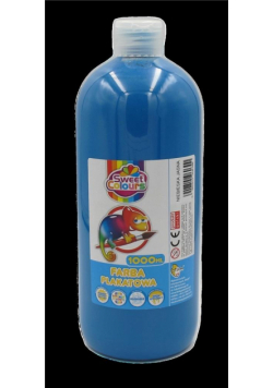 Farba plakatowa jasnoniebieska 1000ml