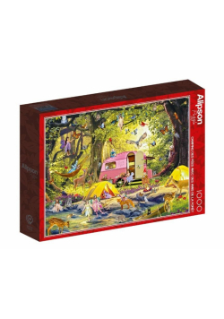 Puzzle 1000 Wróżkowy camping z przyjaciółmi