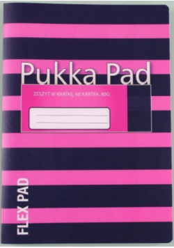 Kołozeszyt Pukka Pad A5 Flex Pad Navy różowy