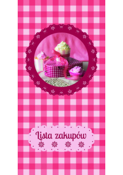 Lista zakupów czerwona