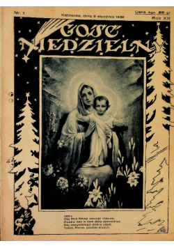 Gość niedzielny Nr 1 1935 r.