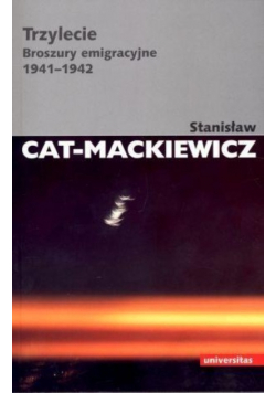 Trzylecie  Broszury emigracyjne 1941 - 1942