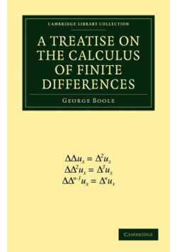 A Treatise on the Calculus of Finite Differences