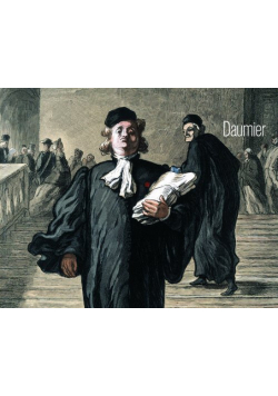 Honoré Daumier - 5 reprodukcji w passe-partout