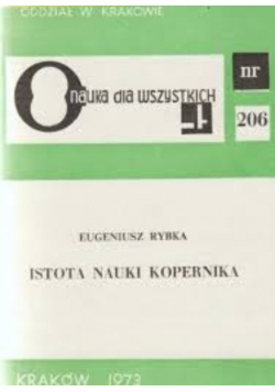 Istota nauki Kopernika