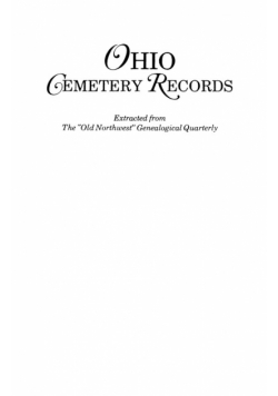 Ohio Cemetery Records