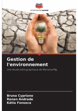 Gestion de l'environnement