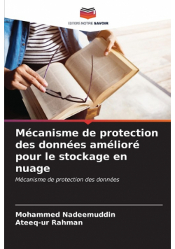 Mécanisme de protection des données amélioré pour le stockage en nuage