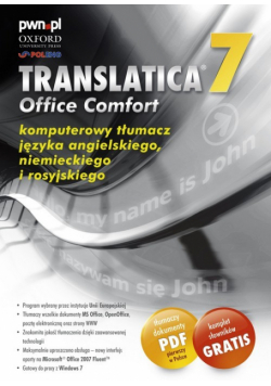 Translatica 7 Office Comfort Wielojęzykowa
