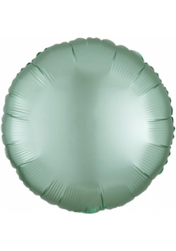 Balon foliowy Lustre Mint Green okrągły 43cm