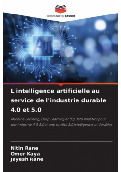 L'intelligence artificielle au service de l'industrie durable 4.0 et 5.0