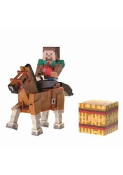 Minecraft Steve + koń