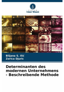 Determinanten des modernen Unternehmens - Beschreibende Methode