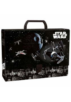 Teczka twarda gruba z rączką Star Wars