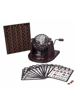 Gra bingo drewniana