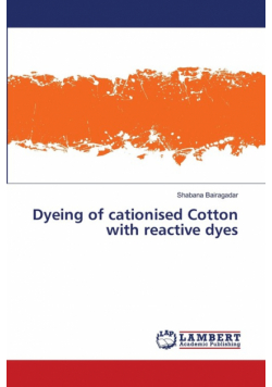 Dyeing of cationised Cotton with reactive dyes