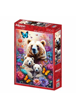 Puzzle 1000 Matczyna miłość - Misie