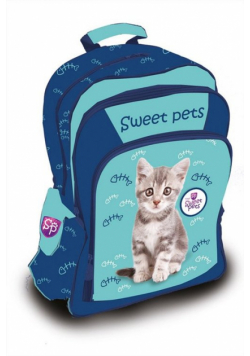 Plecak szkolny Sweet pets Kotek